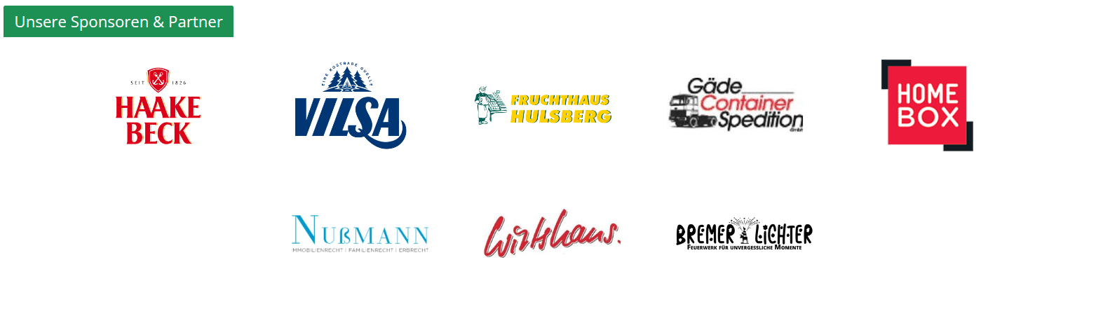 Partner des 2. Weserstadionlauf IN & OUT 2026